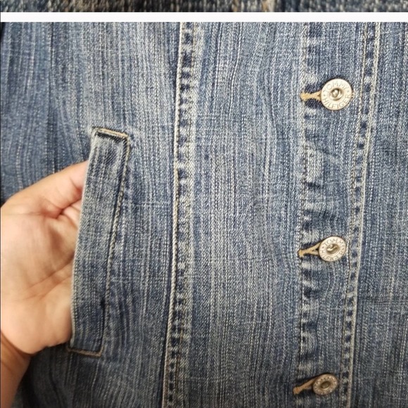 Tommy Hilfiger Denim Blue Jacket. Cowgirl country - Picture 5 of 8